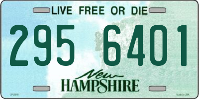 NH license plate 2956401