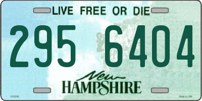 NH license plate 2956404