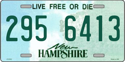 NH license plate 2956413