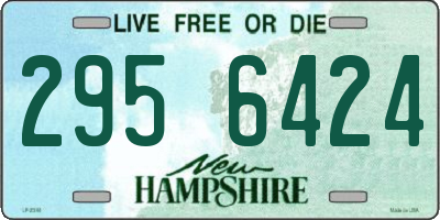 NH license plate 2956424