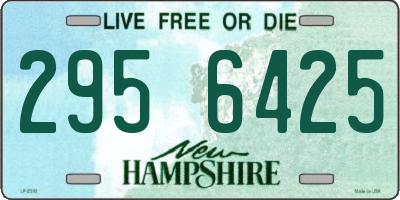 NH license plate 2956425