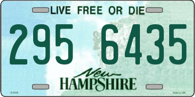 NH license plate 2956435
