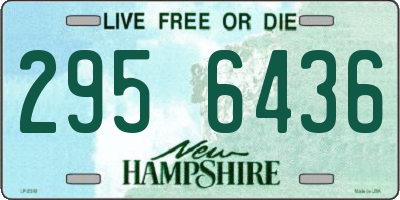 NH license plate 2956436