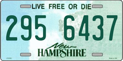 NH license plate 2956437
