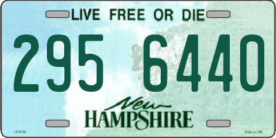NH license plate 2956440