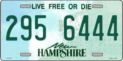 NH license plate 2956444