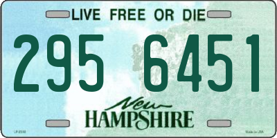NH license plate 2956451