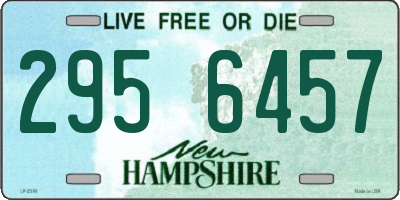 NH license plate 2956457