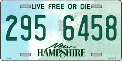 NH license plate 2956458