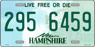 NH license plate 2956459