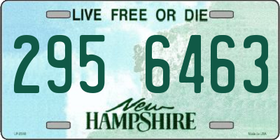 NH license plate 2956463
