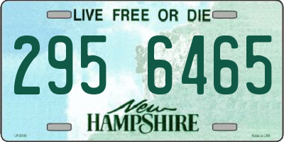 NH license plate 2956465