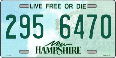NH license plate 2956470