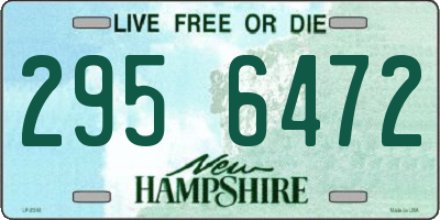 NH license plate 2956472