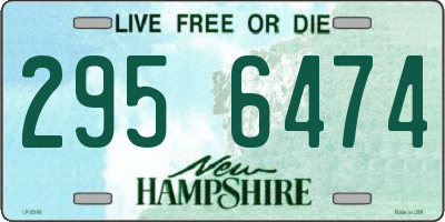 NH license plate 2956474