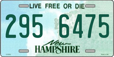 NH license plate 2956475