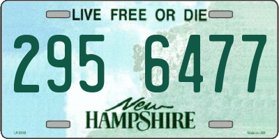 NH license plate 2956477