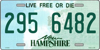 NH license plate 2956482