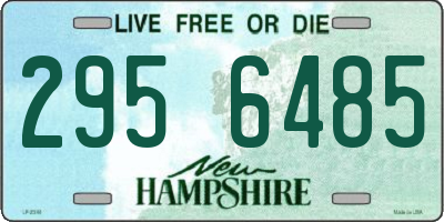 NH license plate 2956485