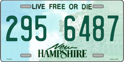 NH license plate 2956487