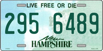 NH license plate 2956489