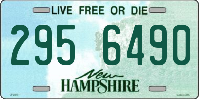 NH license plate 2956490