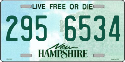 NH license plate 2956534