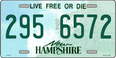 NH license plate 2956572