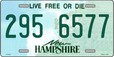 NH license plate 2956577