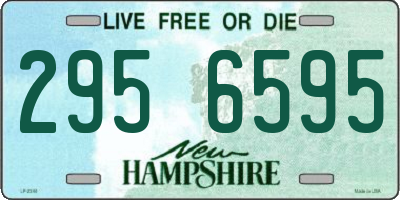 NH license plate 2956595