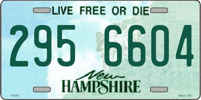 NH license plate 2956604