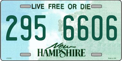 NH license plate 2956606