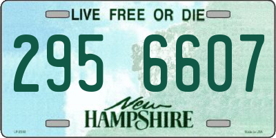 NH license plate 2956607