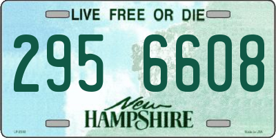 NH license plate 2956608