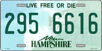 NH license plate 2956616