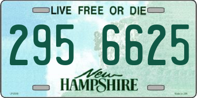 NH license plate 2956625