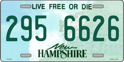 NH license plate 2956626