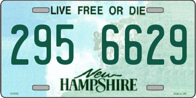 NH license plate 2956629