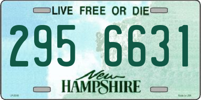 NH license plate 2956631
