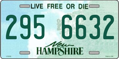NH license plate 2956632
