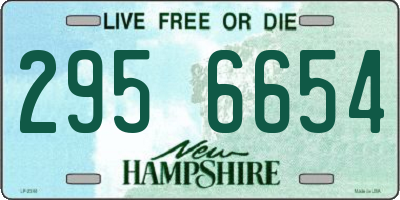 NH license plate 2956654