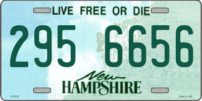 NH license plate 2956656
