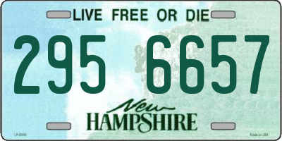 NH license plate 2956657