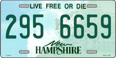 NH license plate 2956659