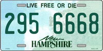 NH license plate 2956668