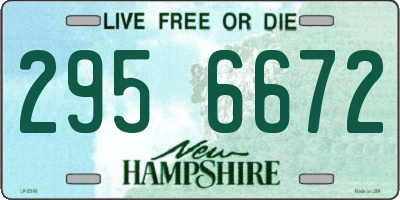 NH license plate 2956672