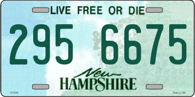 NH license plate 2956675