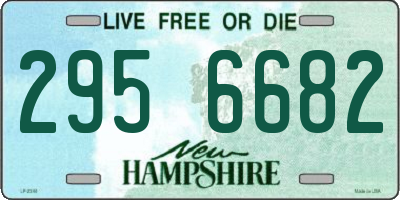 NH license plate 2956682