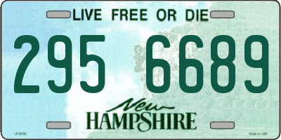 NH license plate 2956689