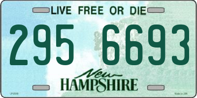 NH license plate 2956693